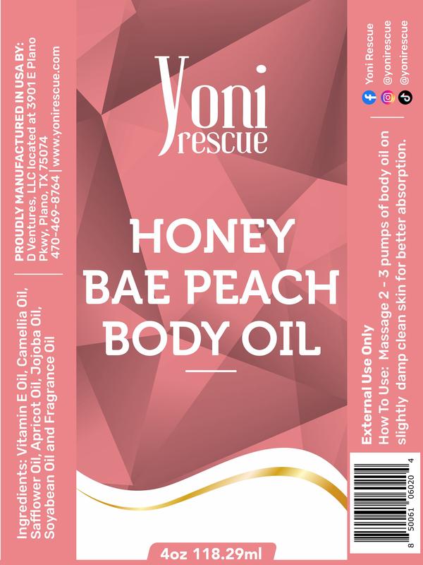 Honey Bae Peach - Body Oil