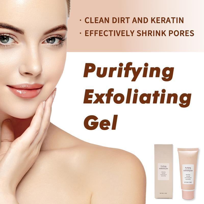 Purifying Exfoliating Cel, PurifyingCream, Exfoliating Cel Brightening,Scrub Gel for Face and Body (1pc)Skincare Skin Repair Comfort