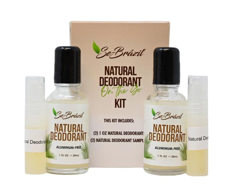 Se-Brazil Natural Deodorant ROLL-ON On the Go Kit *LIMITED QUANTITY*