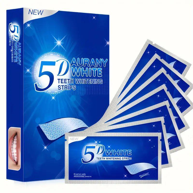 7 14 21 Teeth whitening strips, cleaning and whitening tooth patches, deep cleaning teeth, for daily oral care, home travel Cleansing Cleanser