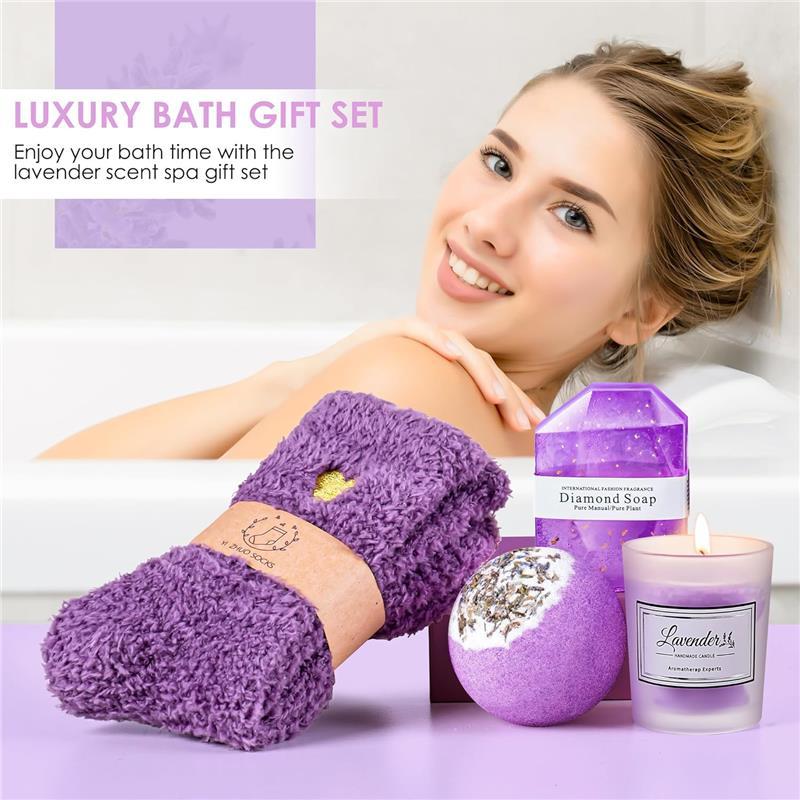 Christmas Gifts for Women, Unique Gifts for Women - Valentines Day, Mothers Day Gifts for Mom, Her, Wife, Teacher, Best Friend, Girlfriend, Sister, Coworker  luxury bath sets, best friend gifts, unique gift boxes for women