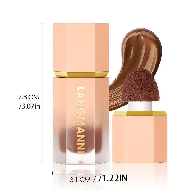 Liquid Contouring Bronzer, Summer Liquid Contour Stick, Long Lasting Face Foundation Contour Cream for Vanity Makeup Desk, Easy to Blend, Face Makeup Product, Cosmetic Gifts for Girls & Women, Fall Essentials, Glamour Makeup