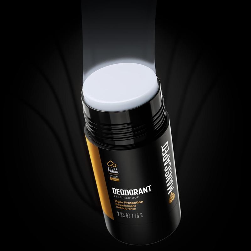 MANSCAPED® UltraPremium Deodorant, Aluminum-Free Clear Formula, Soft and Comfortable with Cologne-Quality Fragrance for Under Arm Odor Protection Body Care Scent