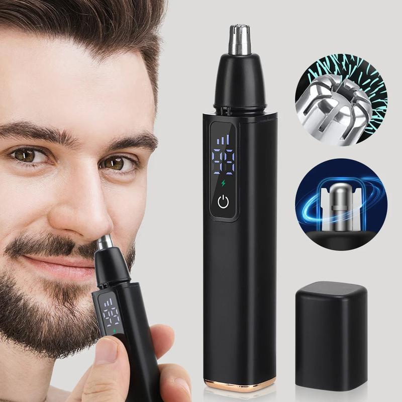 Digital Electric Nose Hair Trimmer For Face Ear Nose Hair Removal Rechargeable Nose Hair Cutter