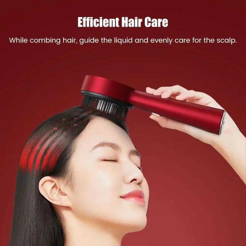 Laser Medicine Hair Growth Comb Scalp Care Massage Comb Red Light Head Heal, 3-in-1 Electric Scalp Massage Comb - Red Light Therapy & Oil Applicator