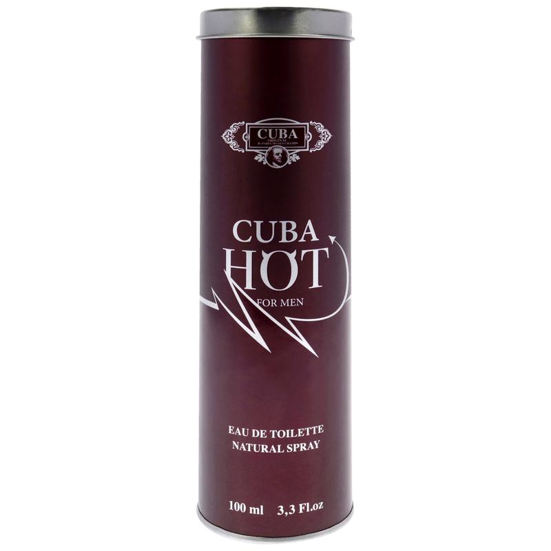 Cuba Hot by Cuba for Men - 3.3 oz EDT Spray