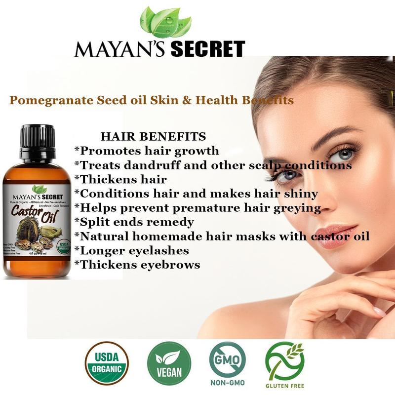 Mayan's Secret Organic Castor Oil