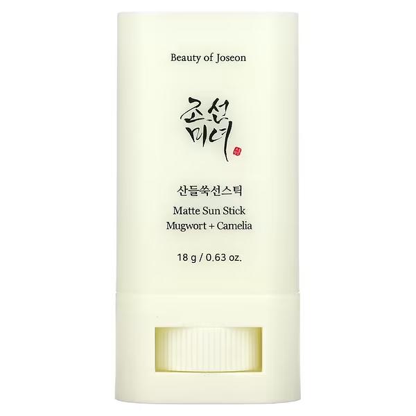 Beauty of Joseon - Matte Sun Stick Mugwort + Camelia 18g,SPF Protection Sunblock Korean Fical Skincare