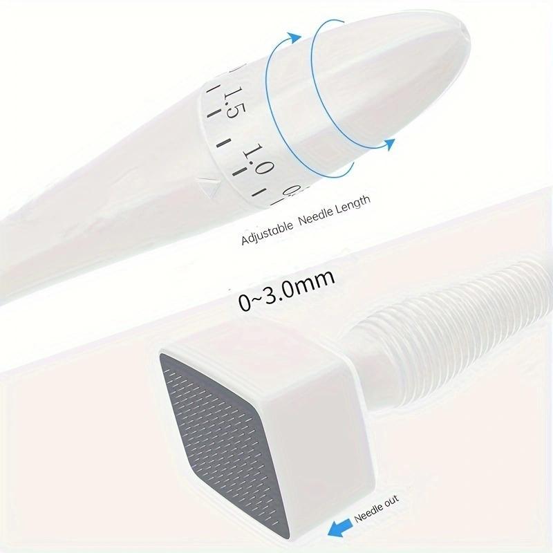 Adjustable Microneedling Pen, Professional Individual Microneedling Pen for Home and Salon Use, Comfort Micro Needle Roller for Face Scalp, Skincare Tools, Trending Products, Beauty Product, Body Care Tools Skin Pen