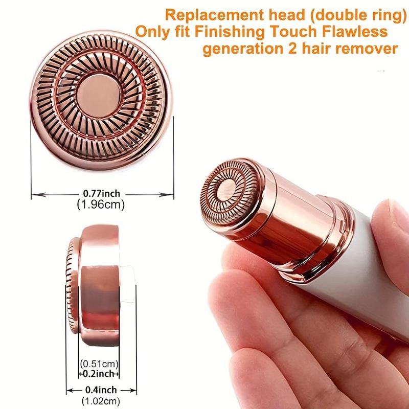 Replacement Heads for Electric Shaver, 4 Counts set Smooth Replacement Heads, Personal Care Accessories for Daily Use