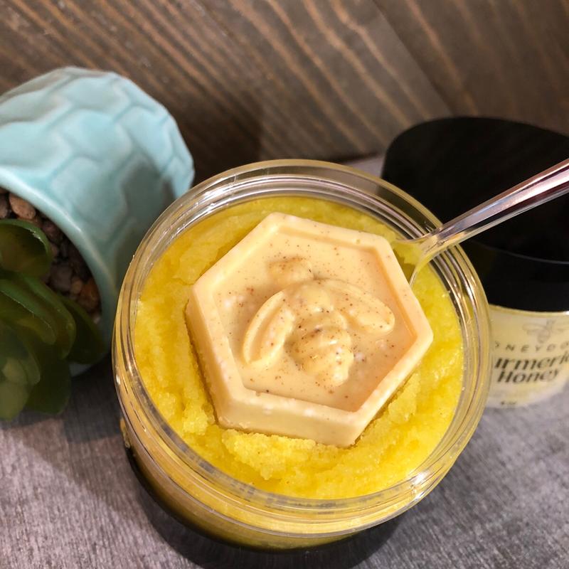 Turmeric and Honey Sugar Scrub Fragrance Free