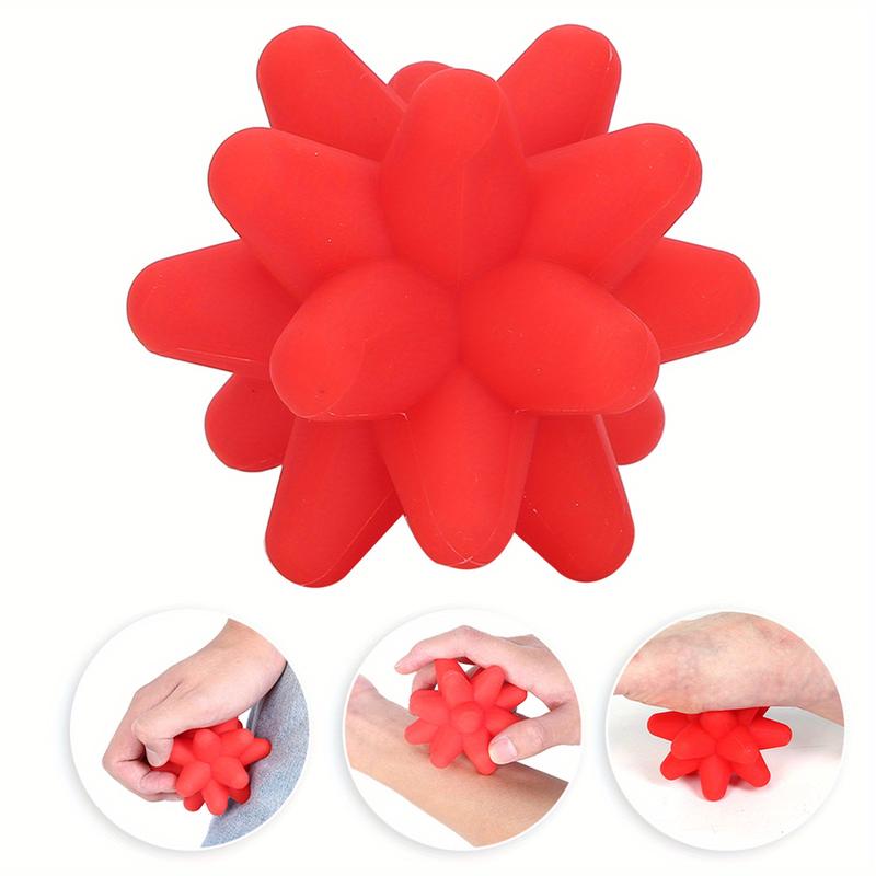 2 Colors Acupoint Massage Ball Muscle Release Deep Tissue Massage Silicone Fitness Ball