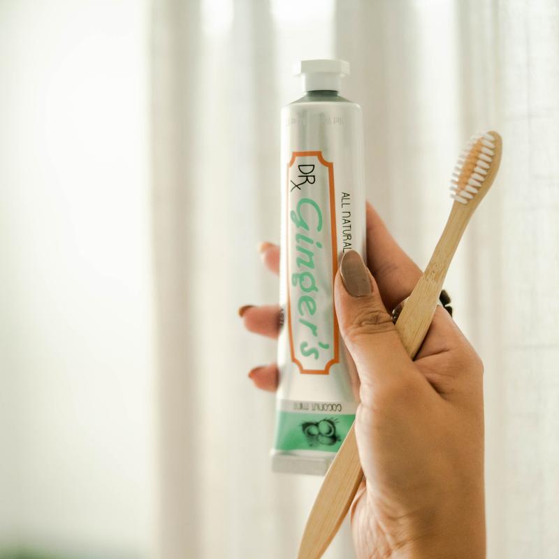 Dr Ginger's Coconut Oil Pulling Toothpaste - Travel