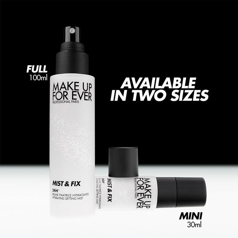 Mist & Fix 24HR Hydrating Setting Spray infused with Hyaluronic Acid and Aloe Vera