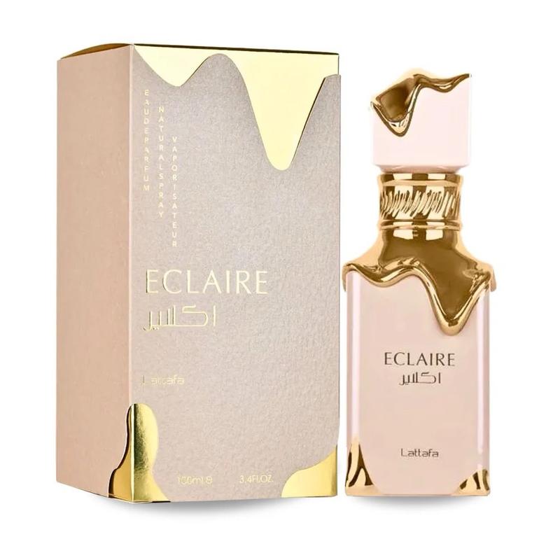 Lattafa Perfumes Eclair Eau De Parfum For Women - Long Lasting Perfume For Women - Sweet Honey and Vanilla Scent