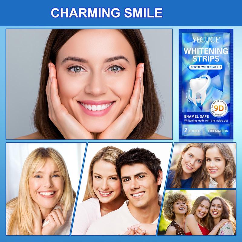 Teeth Brightening Strips, 14 28pairs Teeth Brightening Sticker, Oral Care Sticker for Men & Women, Dental Care Products for Daily Use