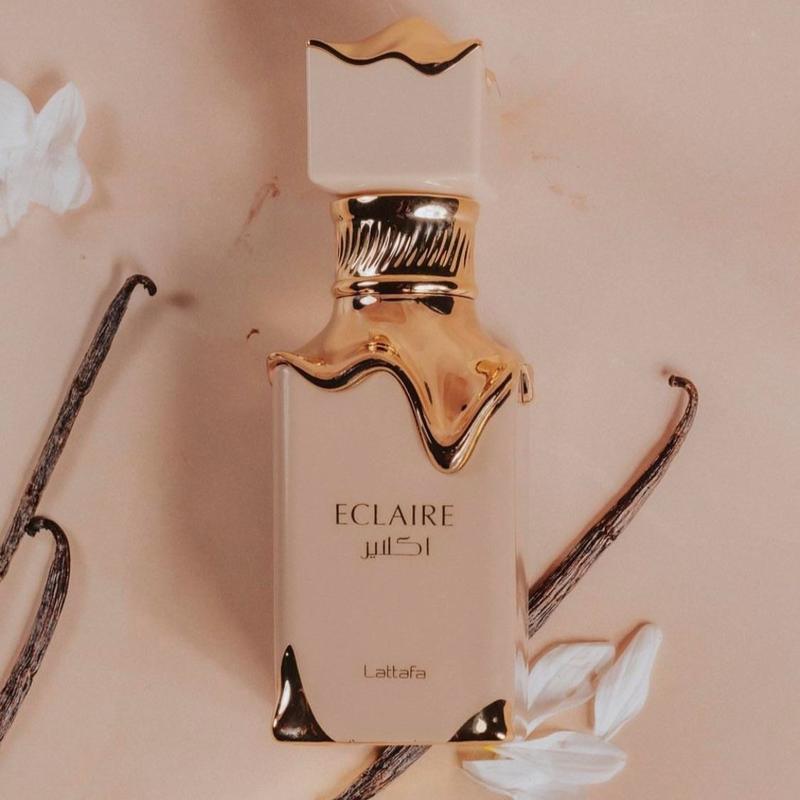 Lattafa Perfumes Eclair Eau De Parfum For Women - Long Lasting Perfume For Women - Sweet Honey and Vanilla Scent