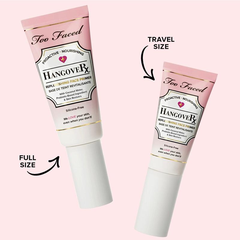 Too Faced Travel Size Hangover Hydrating Brightening Replenishing Face Primer