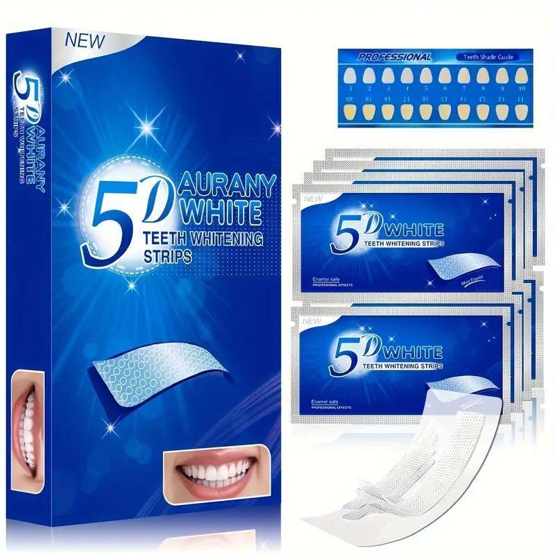 7 14 21 Teeth whitening strips, cleaning and whitening tooth patches, deep cleaning teeth, for daily oral care, home travel Cleansing Cleanser