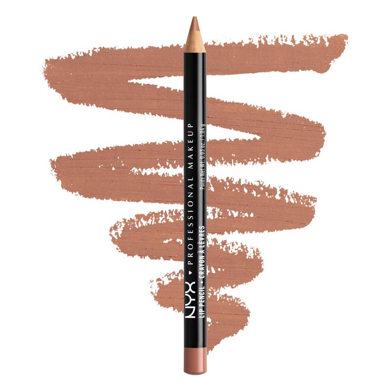 Slim Lip Pencil, Long-Lasting Creamy Lip Liner, NYX Professional Makeup