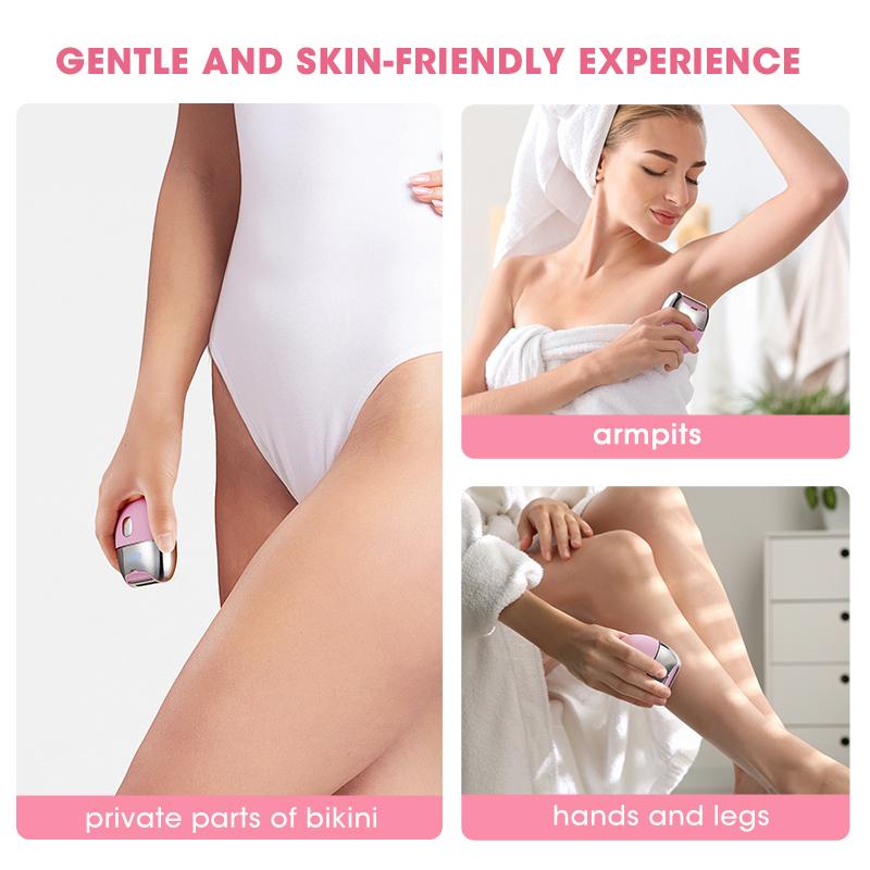 Suttik Lady's waterproof electric body hair trimmer,Groin hair trimmer， intimate trimmer, home hair trimmer, cordless and convenient hair trimmer，Easy shaving without damaging the skin