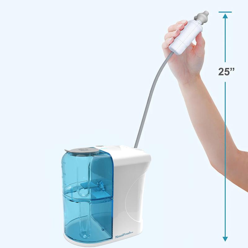 NasalFreshMD Powered Saline Nasal Irrigation System by Spa Sciences