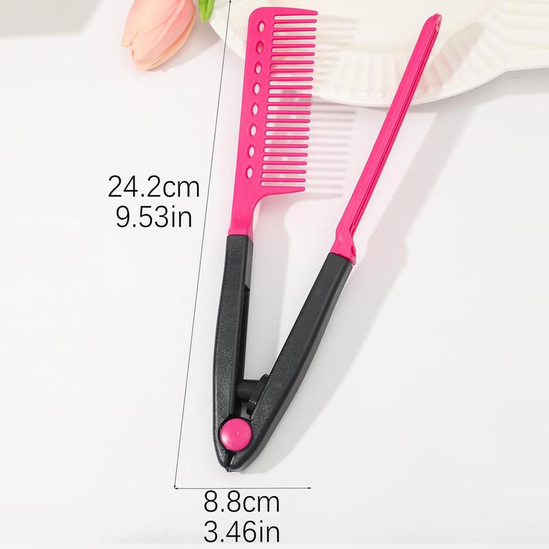 Straightening Comb for Hair, Flat Iron Comb for Great Tresses Hair Straightener Comb with a Firm Grip, Straightener Comb for Knotty Hair, Styling Comb