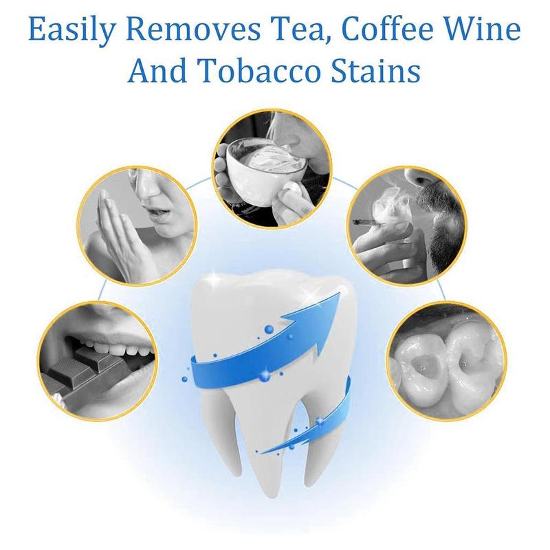  Purely Whitening Teeth  Powder,Tooth Whitening Paste Powder-Keep Teeth Purely White Teeth Whitening Powder Stain Remover and Polisher Instant Oral Health Management, Fresh Breath