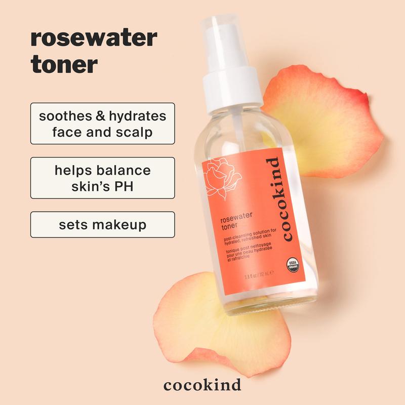 Rosewater facial toner