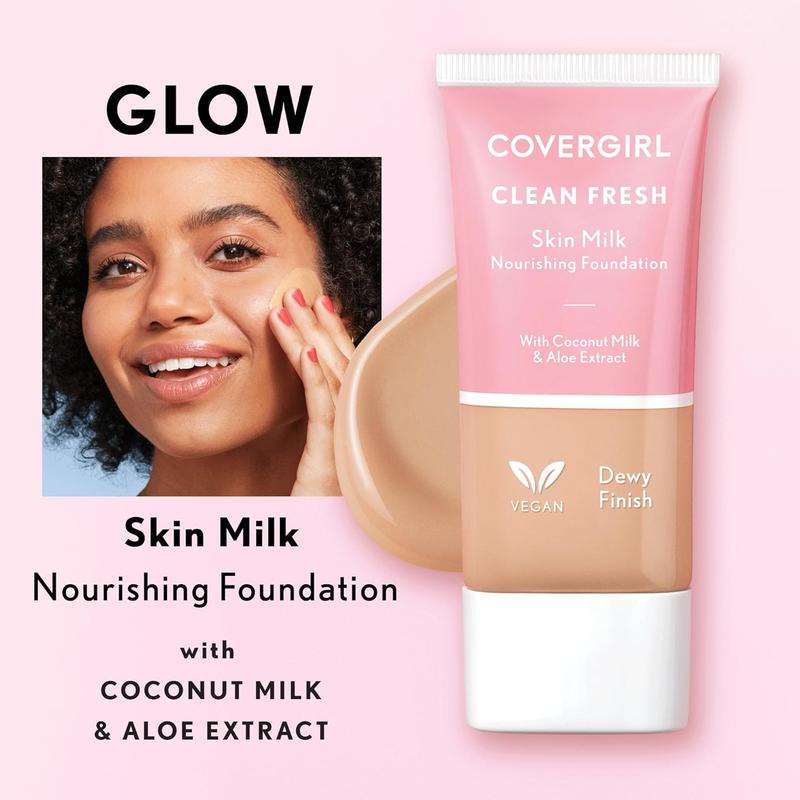 COVERGIRL Clean Fresh Skin Milk Foundation, Deep, 1 Fl Oz (Pack of 1) (black friday sale off 50%)