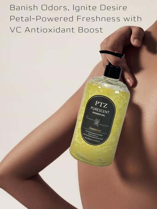 PTZ   Petal body wash   Eliminate Odors, Ignite Desire – Fresh Petal Power with VC Antioxidants! Comfort  Body Care Gel Perfumed body wash Cleansing