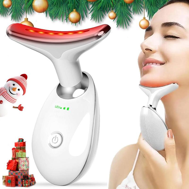 Summer Multifunctional Comfort Facial Massager, 1 Count Neck Face Massager, Neck Beauty Product, Neck Face Lifting Tool, Heating Facial Beauty Massager, Christmas Skincare Product