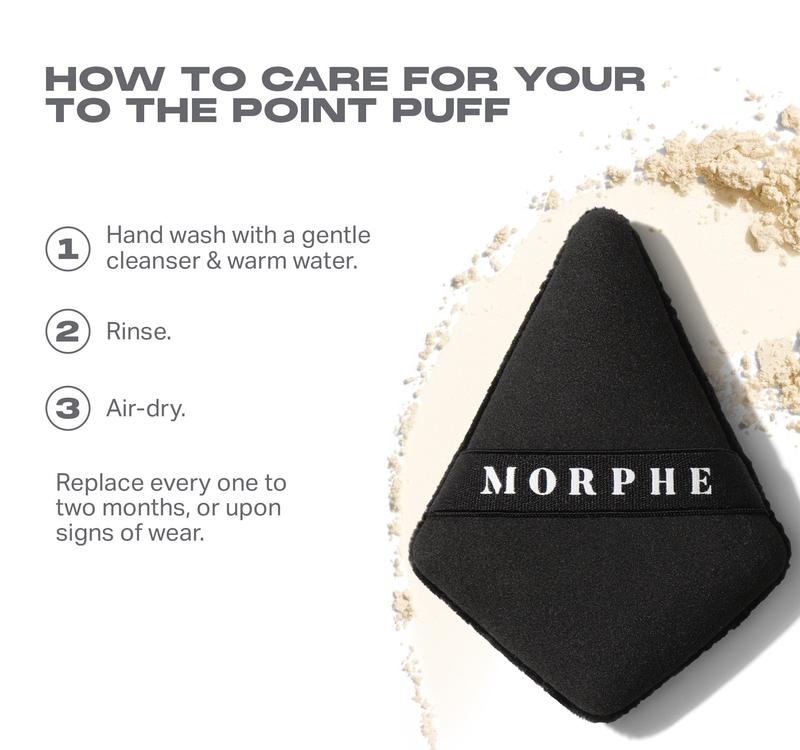 Morphe To The Point Dual-Sided Powder Puff