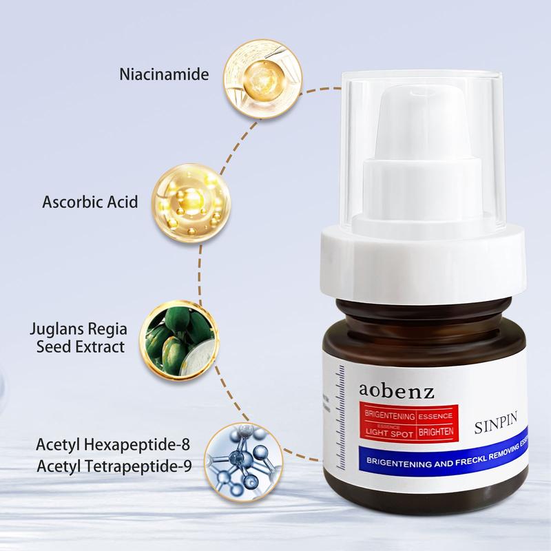 aobenz nicotinamide Skin Care Facial Essence Dark Spot Corrector, Dark Spot Remover For Face and Body Serum | Improves Hyperpigmentation, Facial Freckles, Melasma, Brown Spots