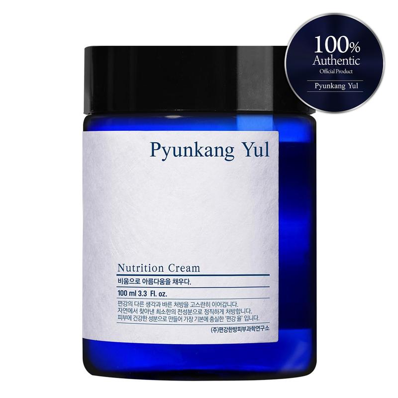 Pyunkang Yul Nutrition Cream - Korean Skin Care Moisturizer Face Cream w  Milkvetch Extract, Shea Butter & Bee Wax - Face Moisturizer (3.3 fl oz)