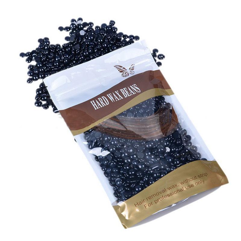 500g Painless Black Hard Wax Beans for Hair Removal – Smooth, Gentle for Underarms, Legs, Bikini & More – Compatible with Wax Warmers, Sensitive Skin