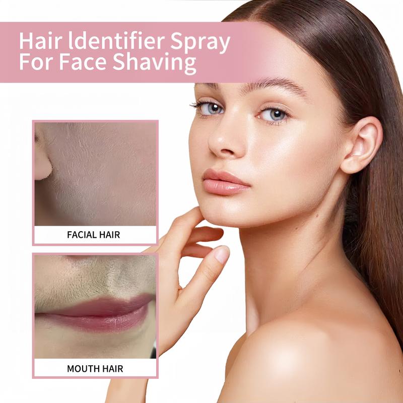 sknbody Hair Identifier Spray, Hair Removal Spray & Manual Razor, Facial Hair Removal Product, Suitable for All Skin and Hair Types