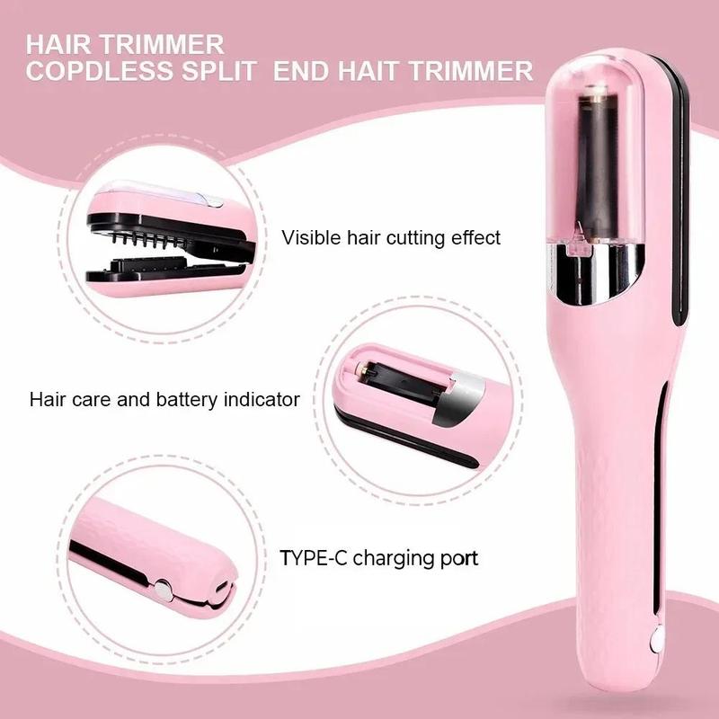 Portable Hair Trimmer, 1 Box Cordless Splitends Trimmer for Home and Travel, Professional Hair Styling Tool for Women & Girls, Gift for Christmas, Fall, Gift for Girlfriend, Winter Gift, Gift