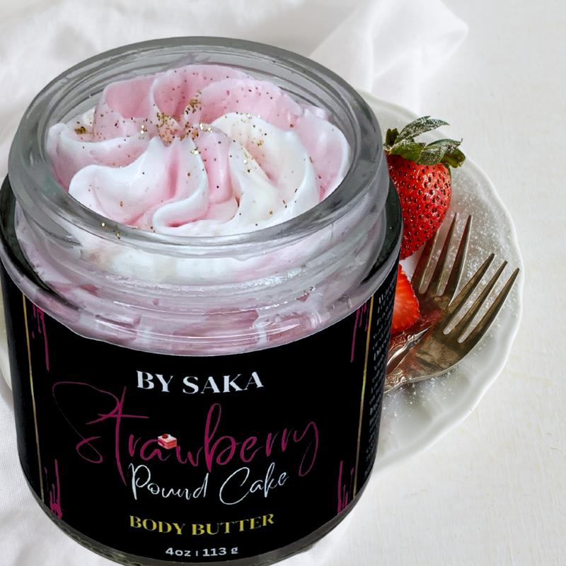 Strawberry Pound Cake Body Butter