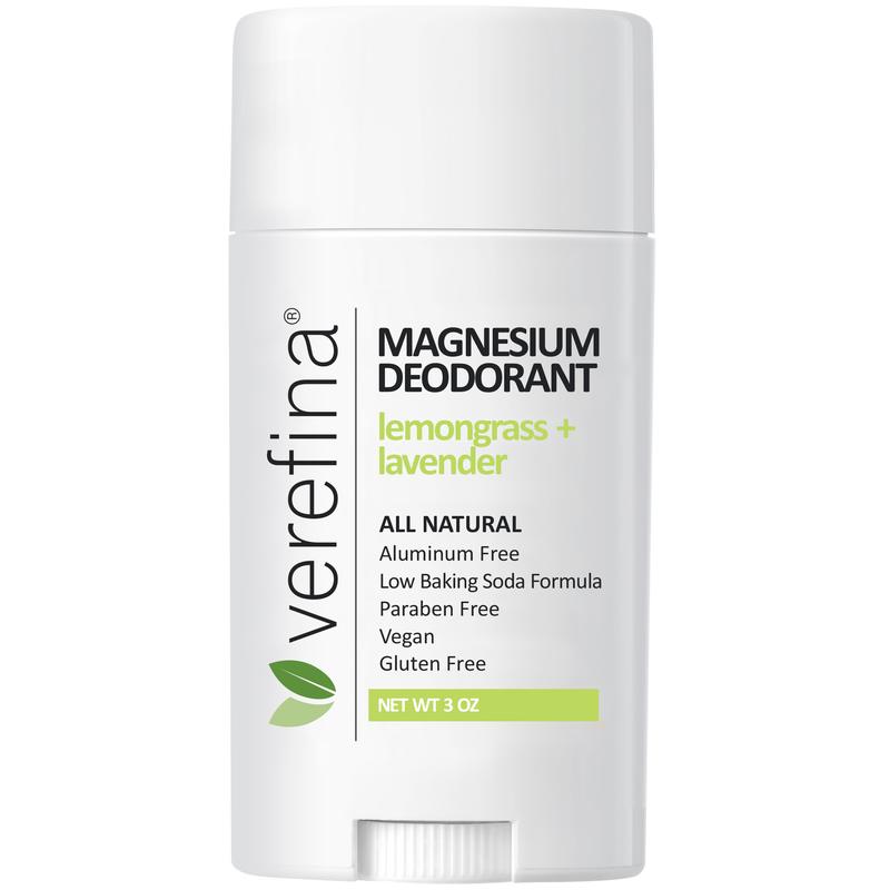 Lemongrass + Lavender Magnesium Deodorant ( Aluminium Free) - Verefina