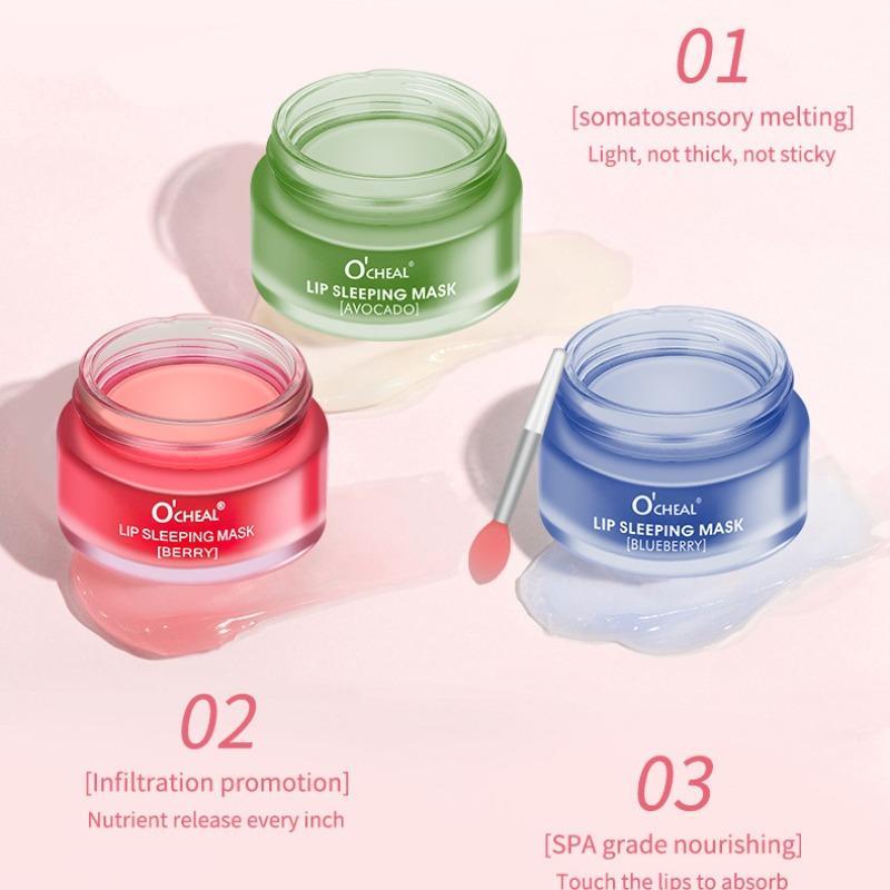 Moisturizing Sleeping Lip Mask, Hydrating Lip Mask, Lip Care Product for Women & Girls, Daily Skincare Product