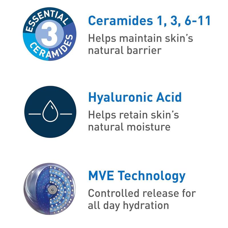 CeraVe Hydrating Facial Cleanser |Normal to Dry Skin Bundle