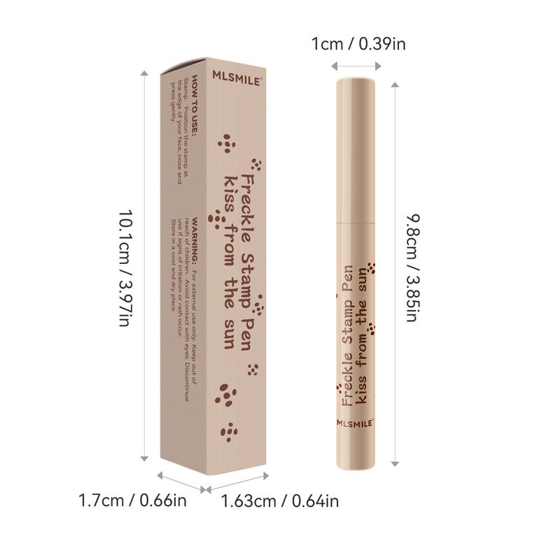 Natural Simulation Freckle Pen, 1 Count Waterproof Long Lasting Freckle Pen, Quick Drying Freckle Pen, Makeup Tool for Women