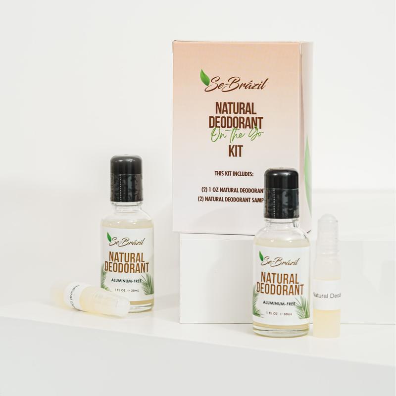 Se-Brazil Natural Deodorant ROLL-ON On the Go Kit *LIMITED QUANTITY*