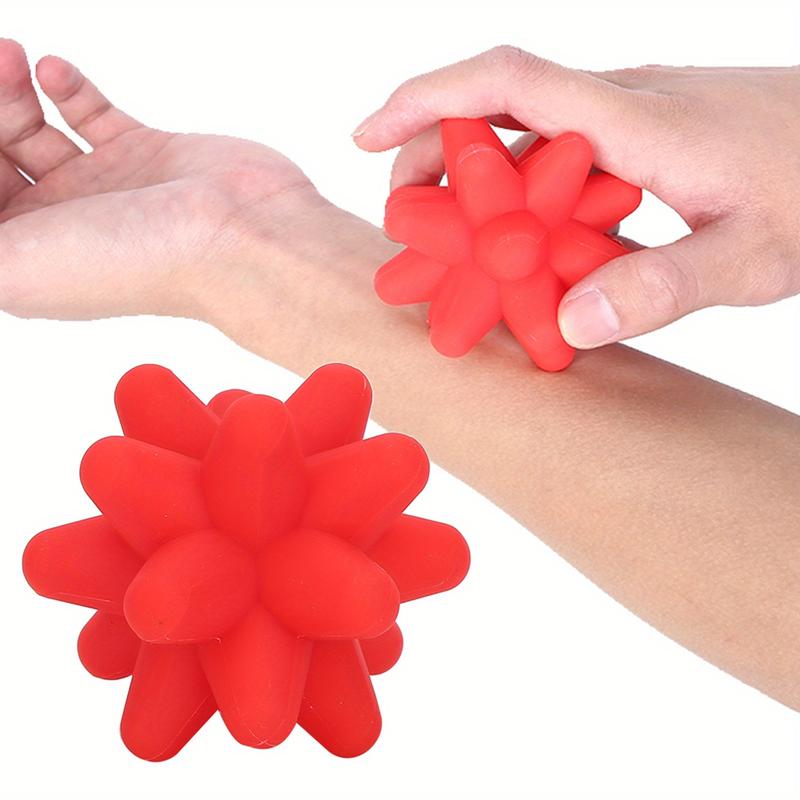 2 Colors Acupoint Massage Ball Muscle Release Deep Tissue Massage Silicone Fitness Ball