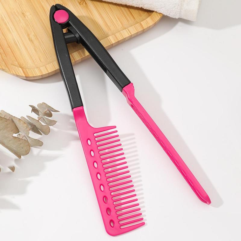 Straightening Comb for Hair, Flat Iron Comb for Great Tresses Hair Straightener Comb with a Firm Grip, Straightener Comb for Knotty Hair, Styling Comb