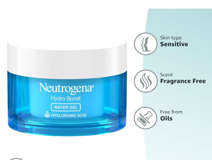 Neutrogena Hydro Boost Hyaluronic Acid Hydrating Water Gel Daily Face Moisturizer for Dry Skin, 1.7 fl. Oz - Skin Repair, Skincare