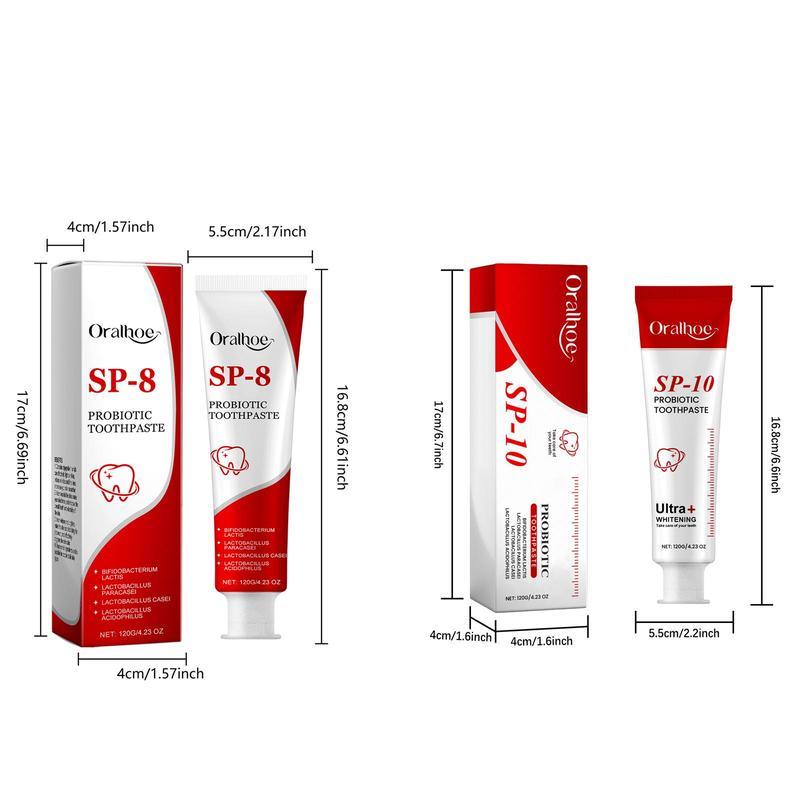 SP-10 SP-8 Probiotic Whitening Toothpaste for Oral Health