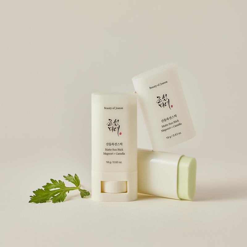 Beauty of Joseon - Matte Sun Stick Mugwort + Camelia 18g,SPF Protection Sunblock Korean Fical Skincare