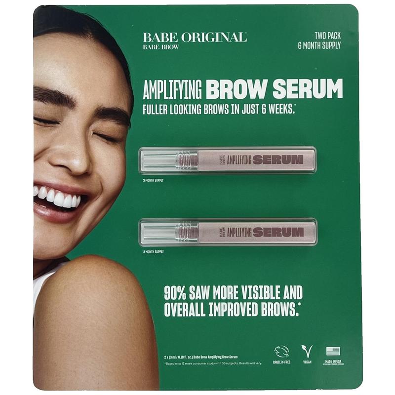 Babe Original Amplifying Brow Serum, 3ml (Pack of 2)